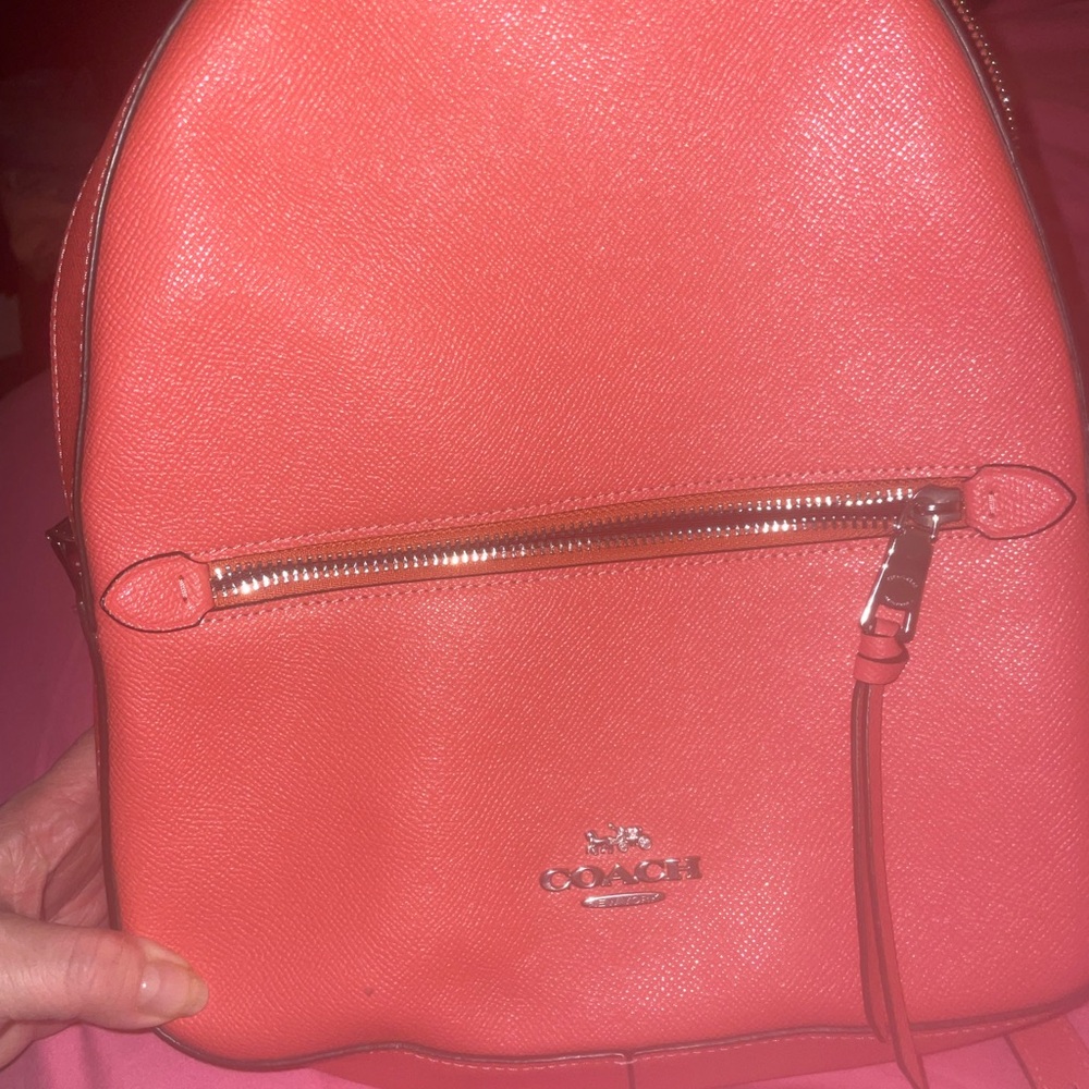 Coach Pink Backpack - Picture 2 of 5